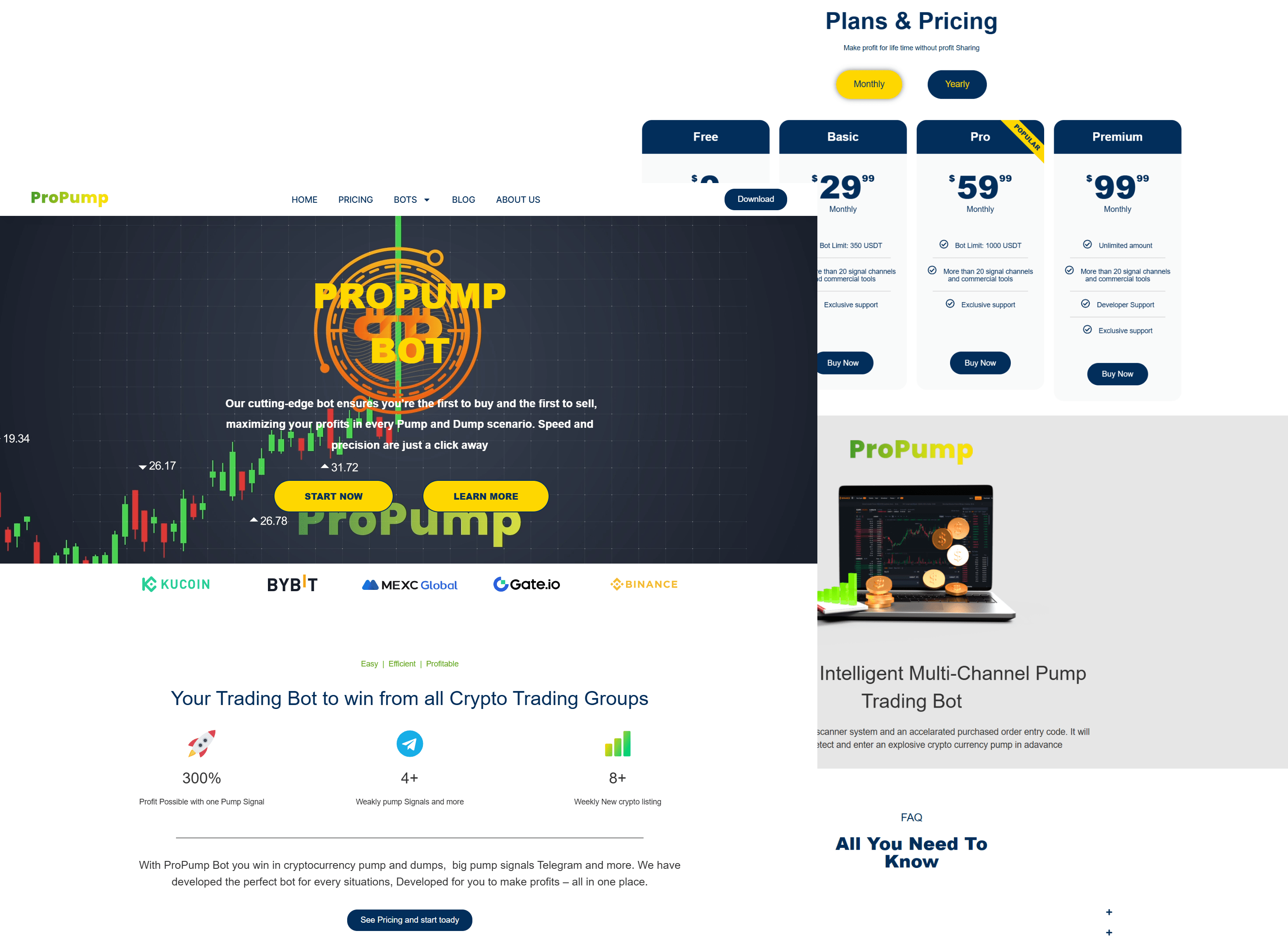 ProPump.ai Screenshot